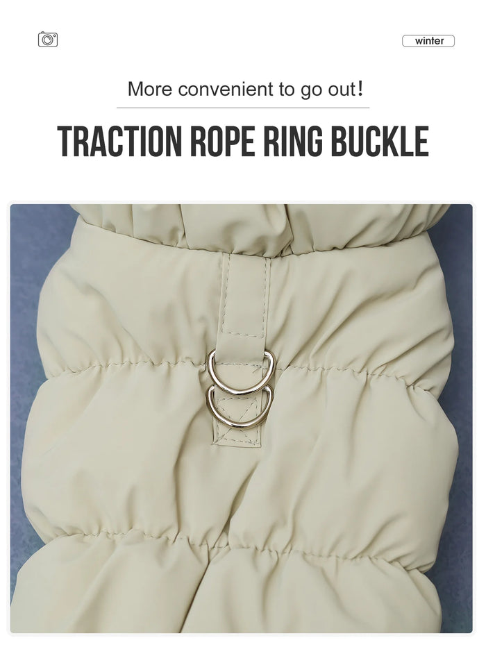 Three-Layer Winter Dog Jacket