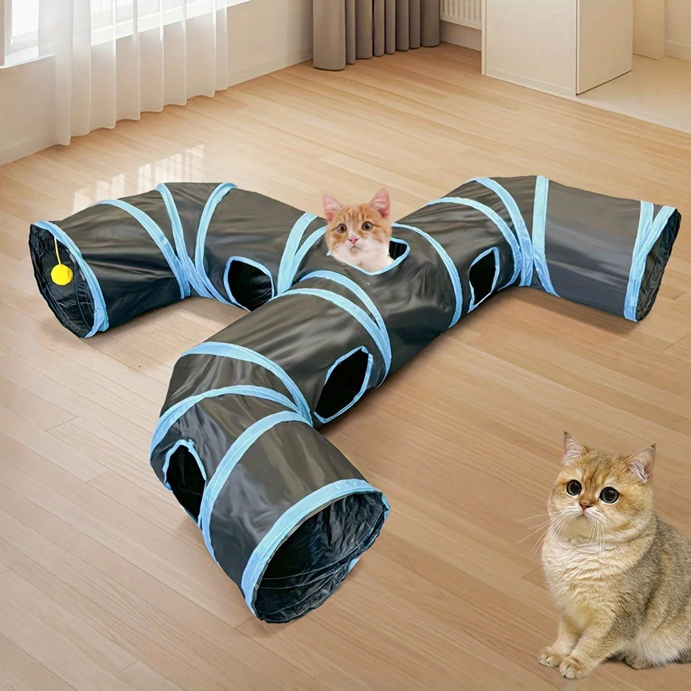 Three-Way Cat Tunnel