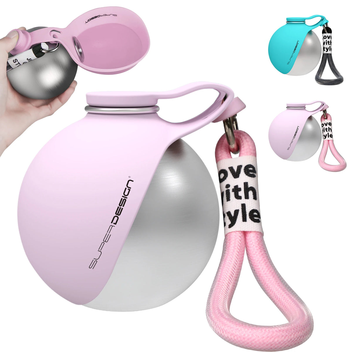 2-in-1 Stainless Water Bottle