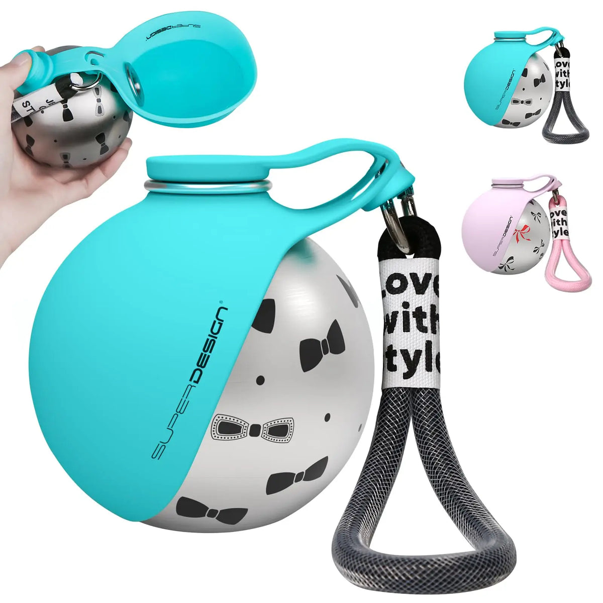 2-in-1 Stainless Water Bottle