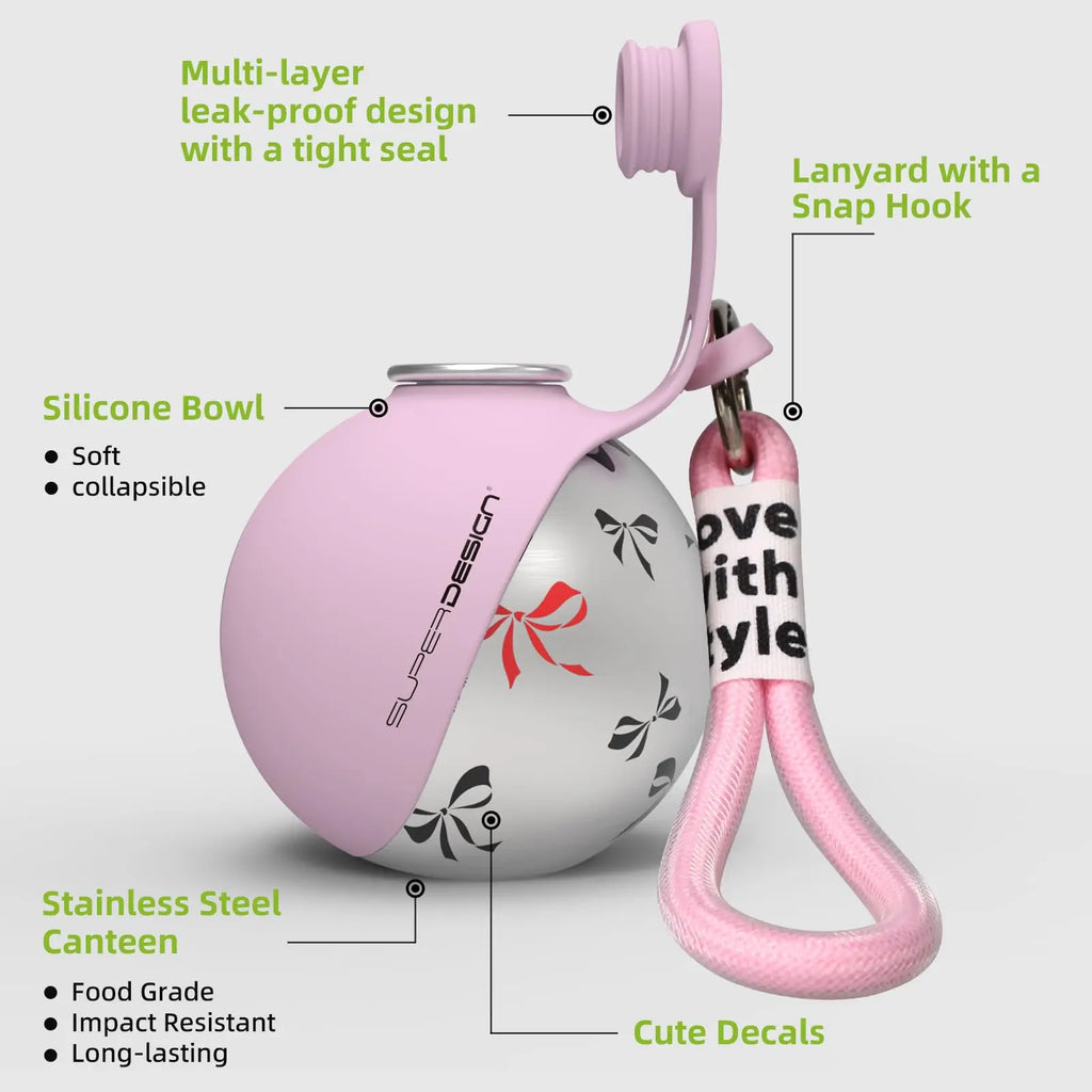 2-in-1 Stainless Water Bottle