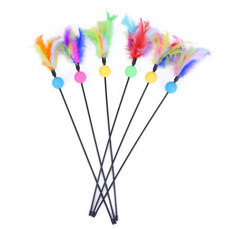 Feather Teaser Wands (Set of 5)
