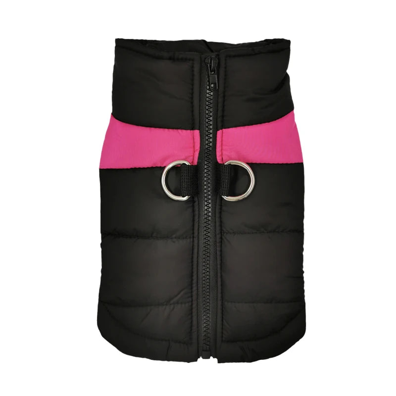 Padded Winter Vest for Large Dogs