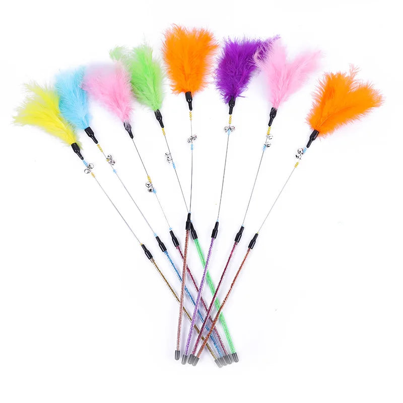 Feather Teaser Wands (Set of 5)