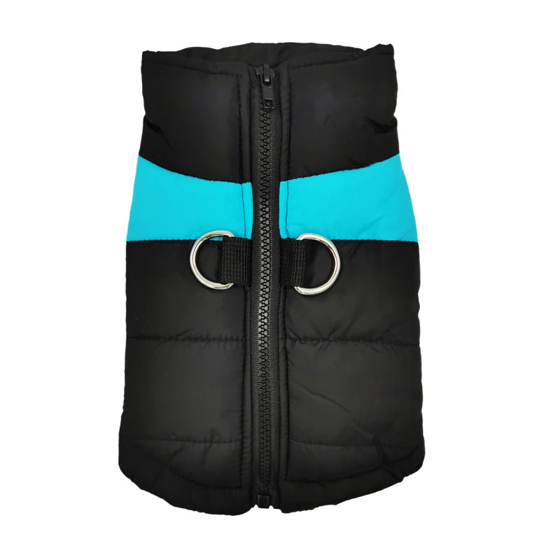 Padded Winter Vest for Large Dogs