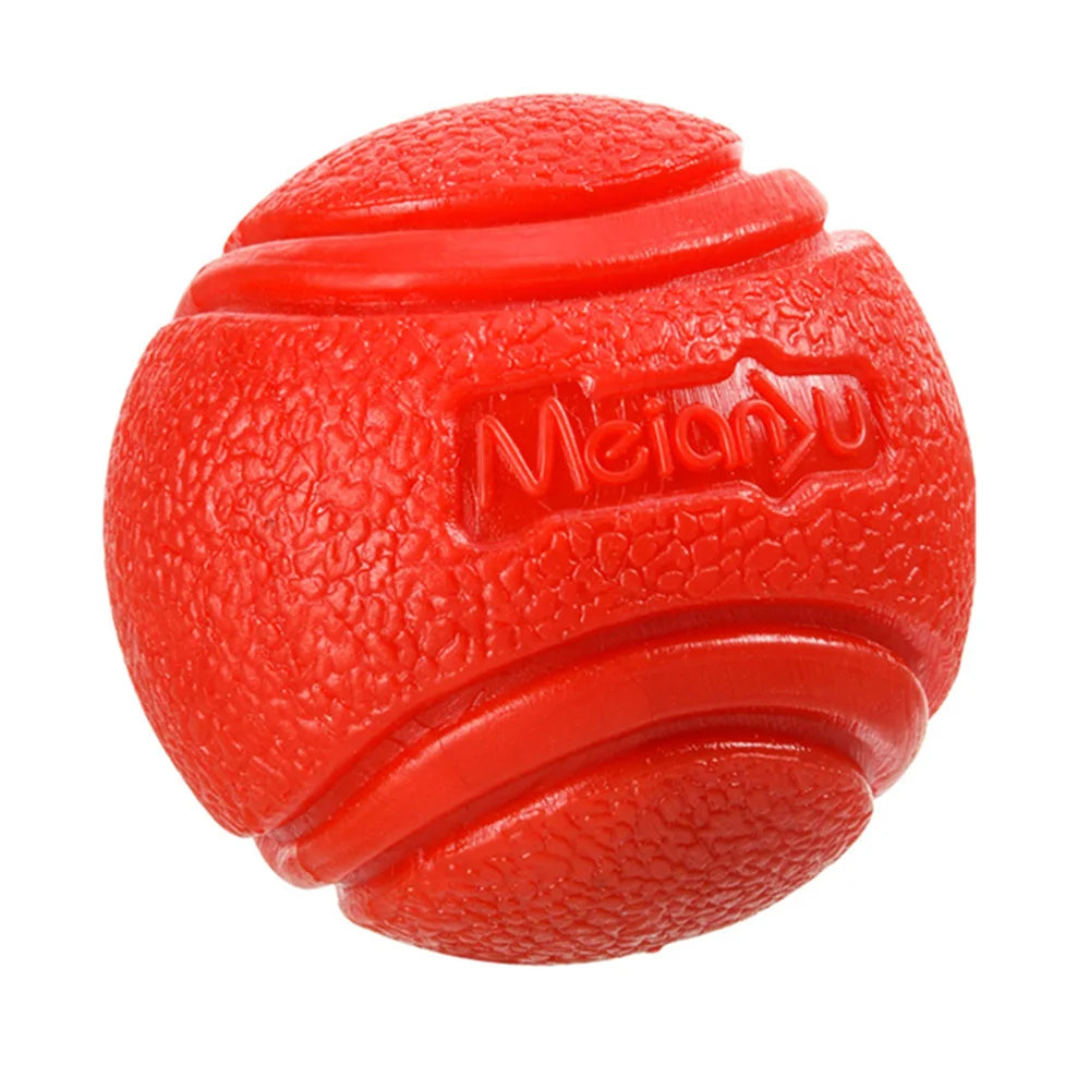 Bouncy Solid Rubber Fetch Ball
