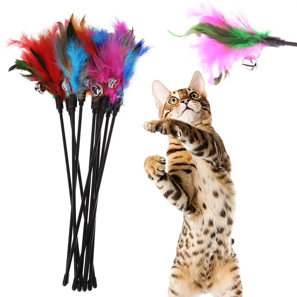 Feather Teaser Wands (Set of 5)