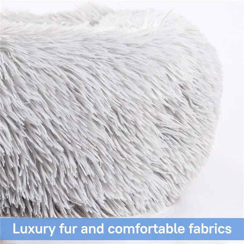 Square Long-Plush Dog Bed