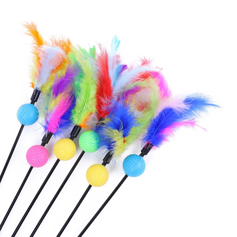 Feather Teaser Wands (Set of 5)