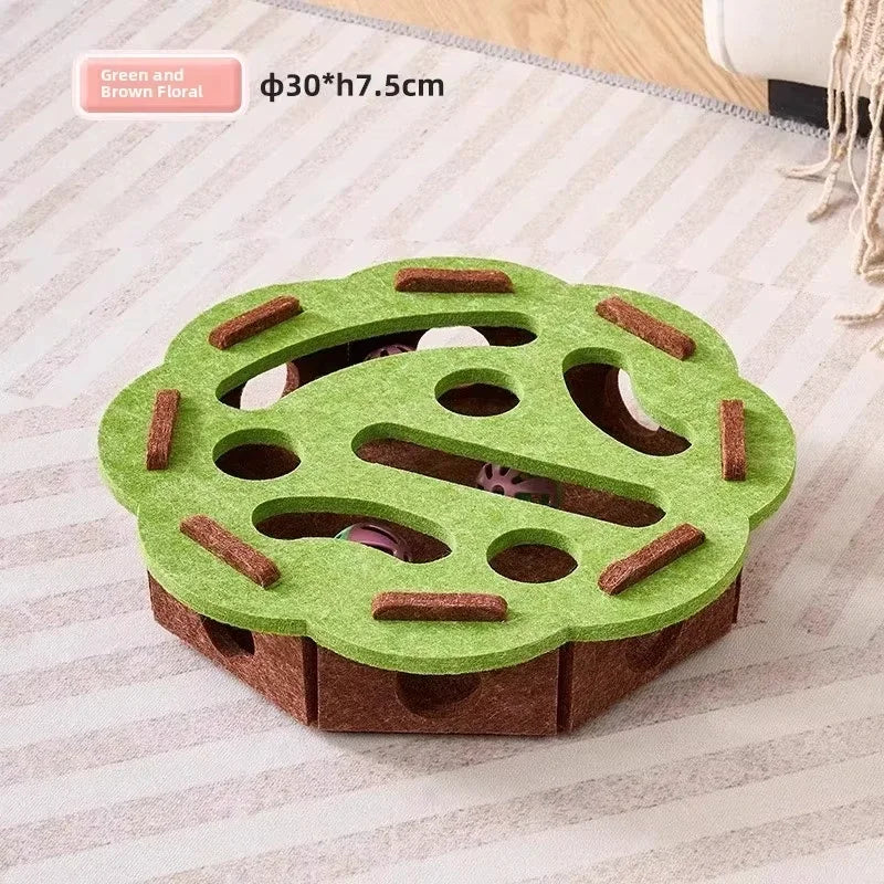Felt Puzzle Box with Play Balls