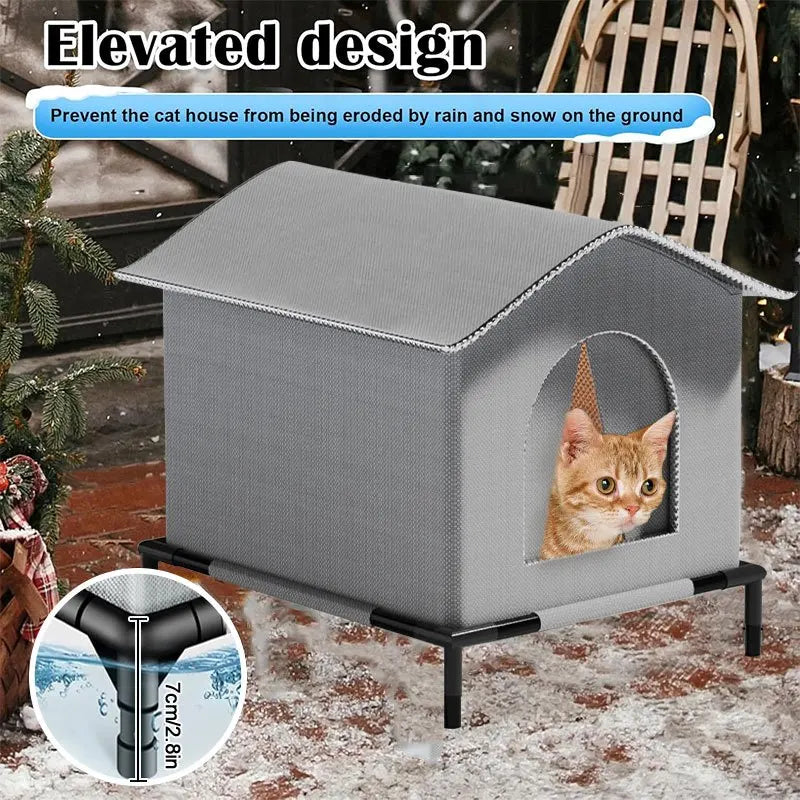 Foldable Outdoor Cat Shelter
