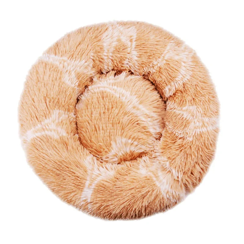 Plush Round Donut Bed (6 Sizes)