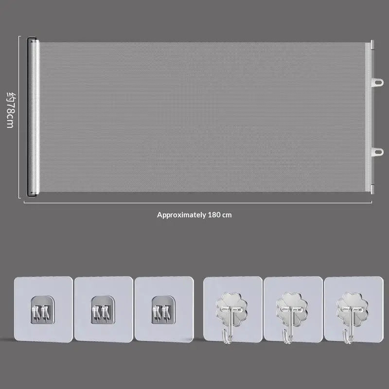 Retractable Mesh Pet Gate