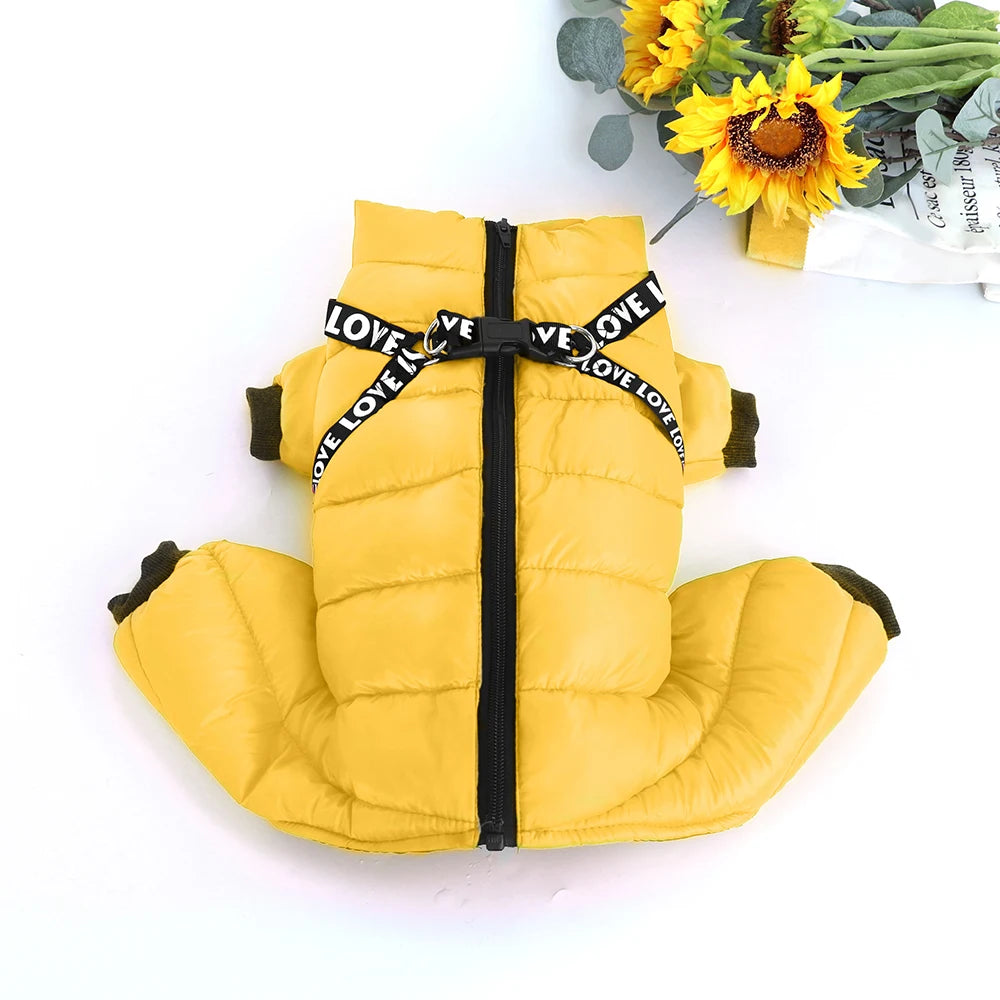 Thermal Waterproof Dog Jumpsuit