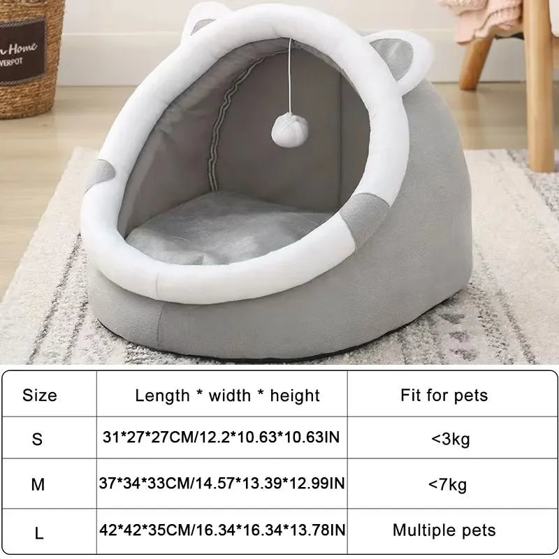 Self-Warming Cat Tent Cave