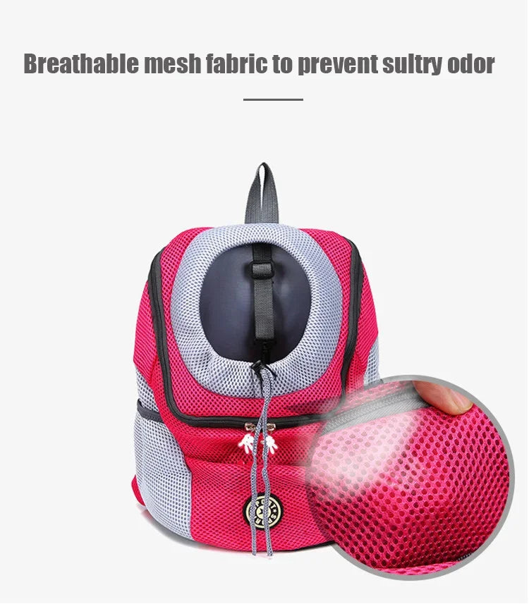Double-Shoulder Mesh Backpack Carrier