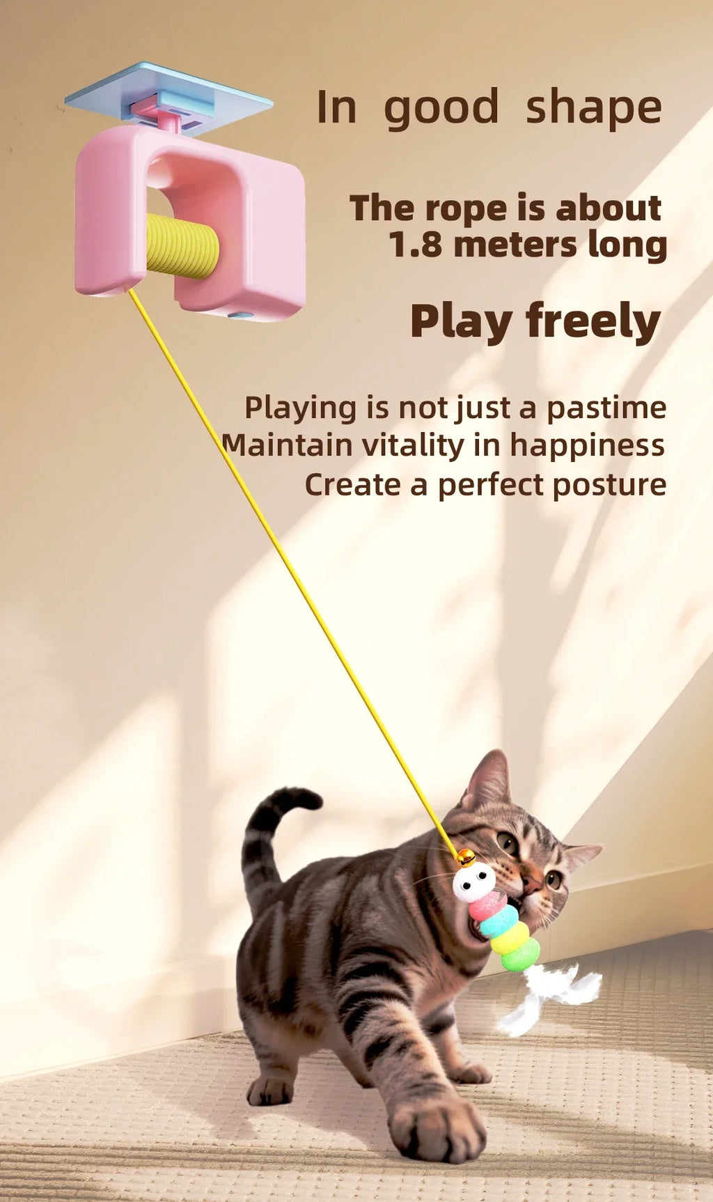 Door-Hanging Flying Bird Toy