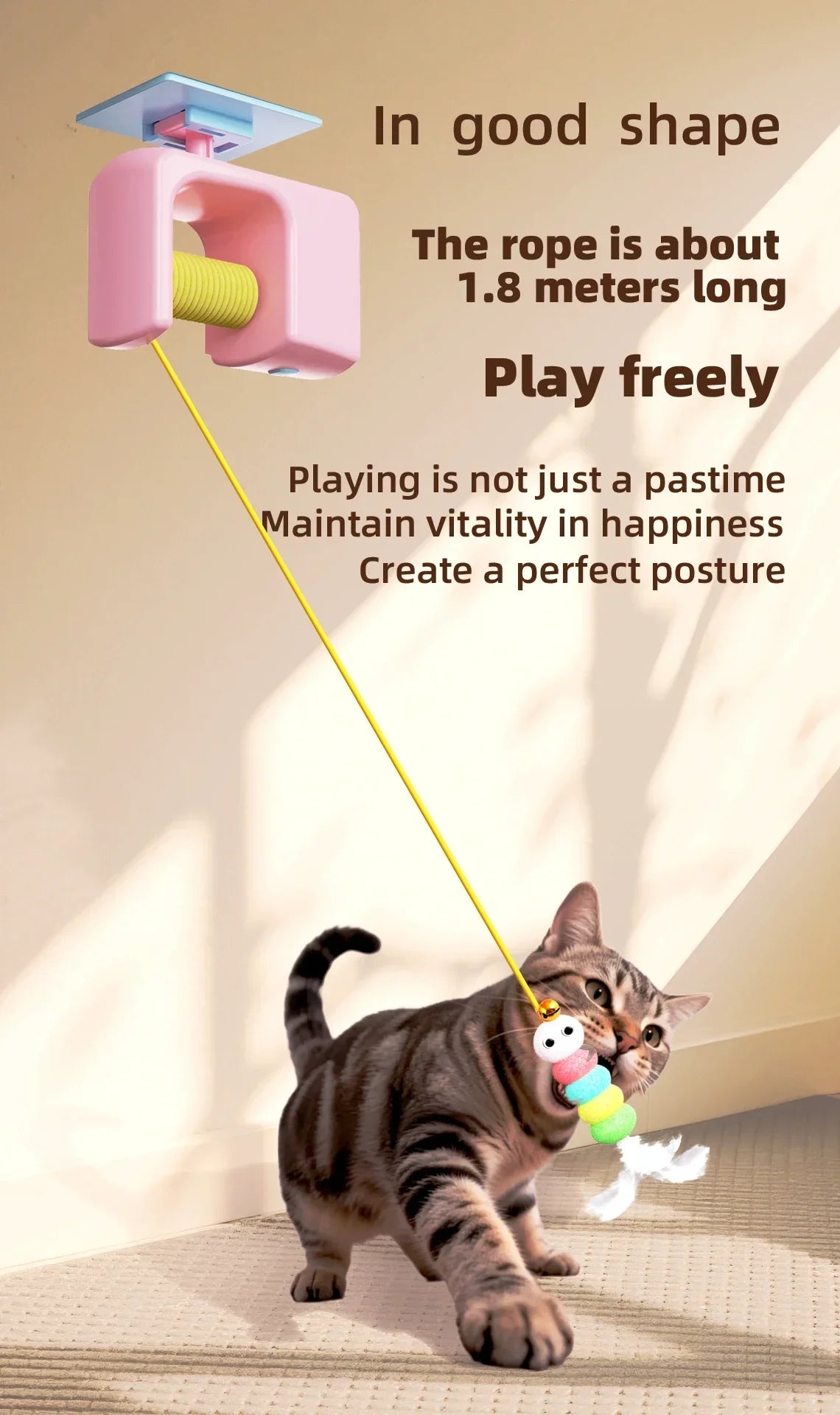 Door-Hanging Flying Bird Toy