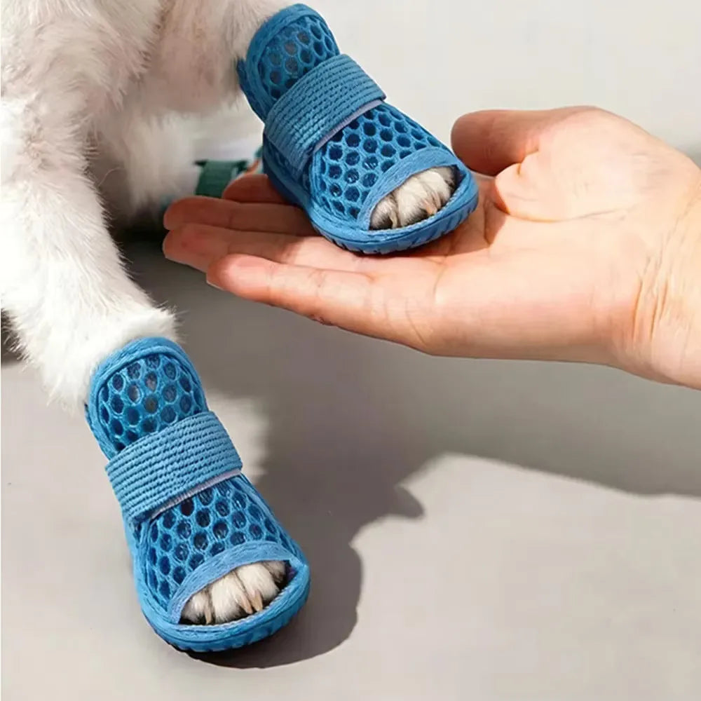 Cooling Mesh Dog Sandals (Set of 4)