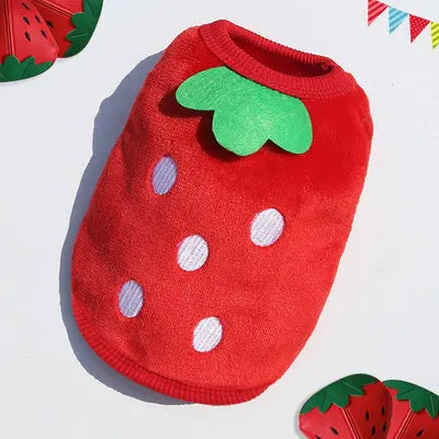 Flannel Puffer Vest for Tiny Pets