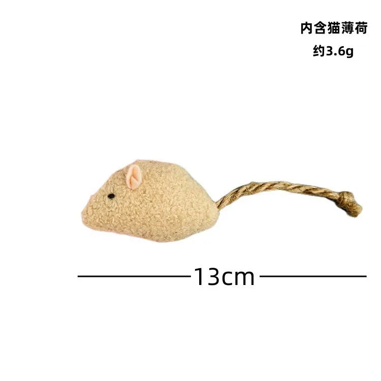Rattle Mice with Catnip