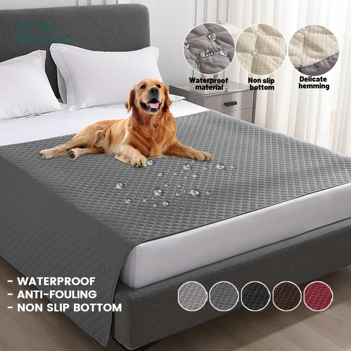 Non-Slip Sofa & Bed Protector