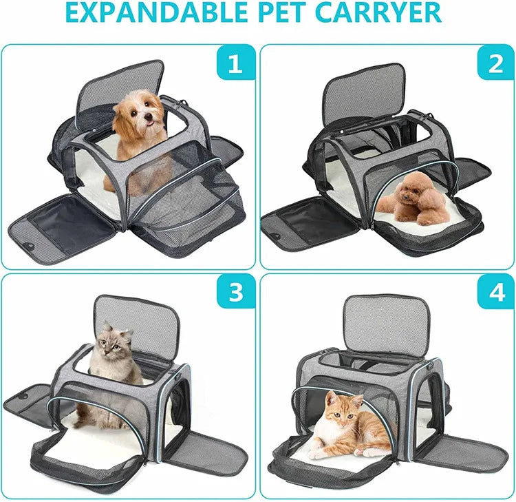 Expandable Mesh Carrier Bag