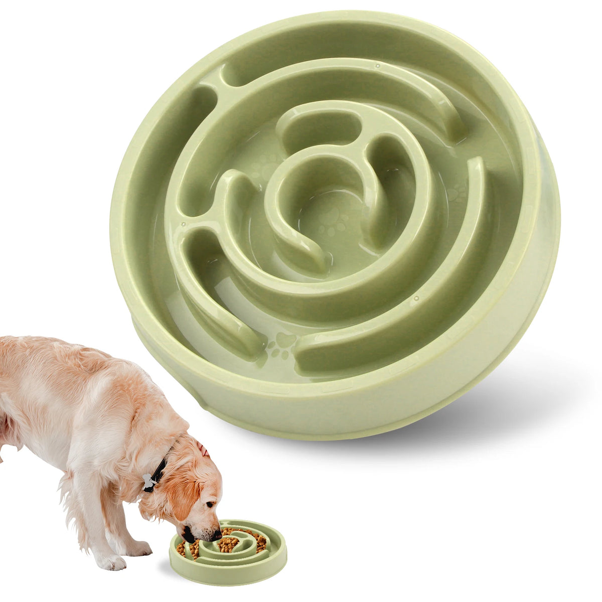 Anti-Gulp Slow Feeder Bowl