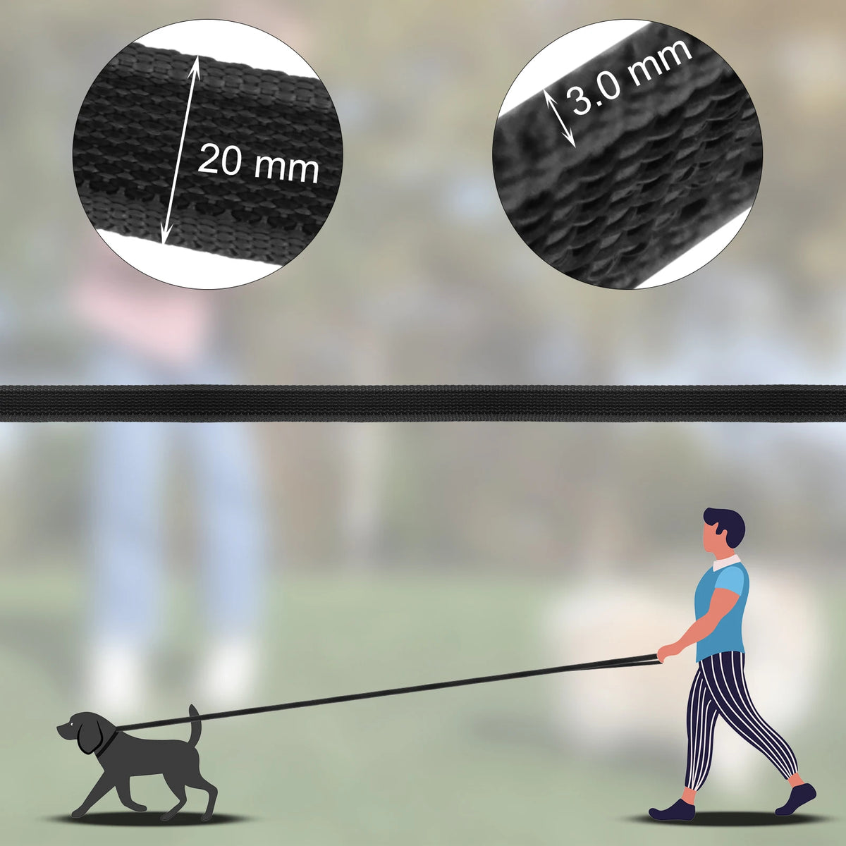 Long Training Lead (1.5m–15m)