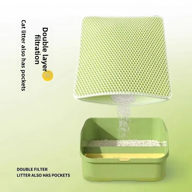 Foldable Honeycomb Litter Mat
