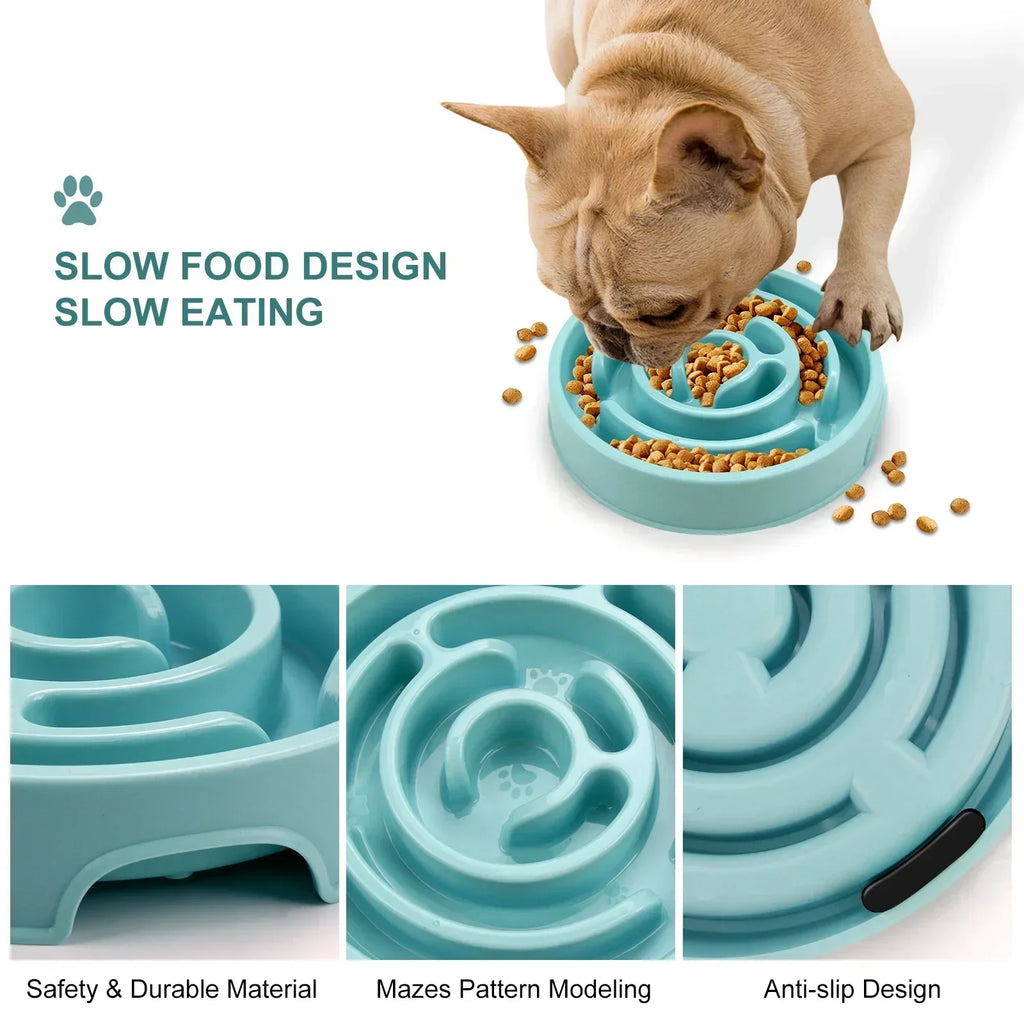 Anti-Gulp Slow Feeder Bowl