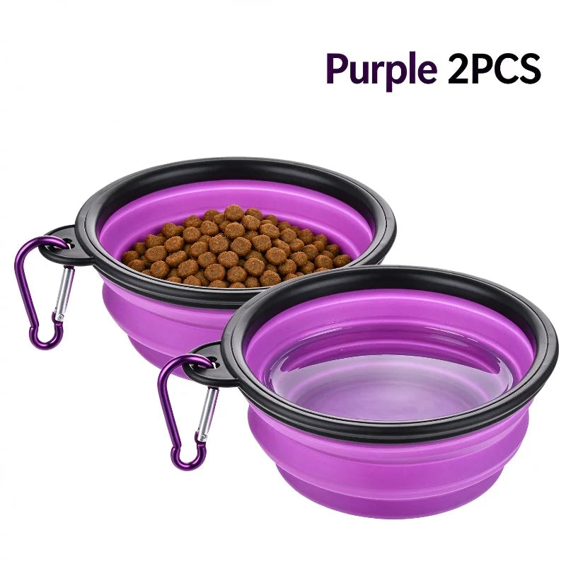 Collapsible Travel Food Bowl