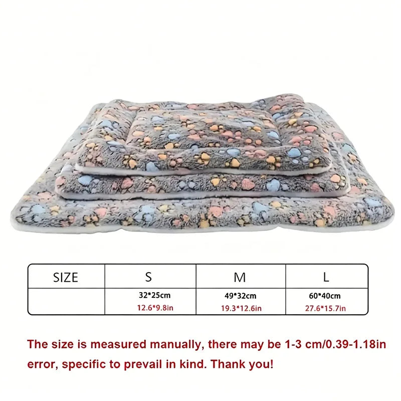 Double-Sided Short Plush Mat