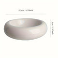 Ceramic Donut Cat Bowl