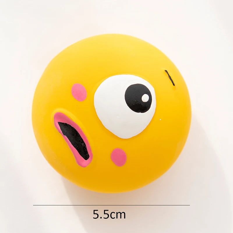 Squeaky Rubber Dental Ball