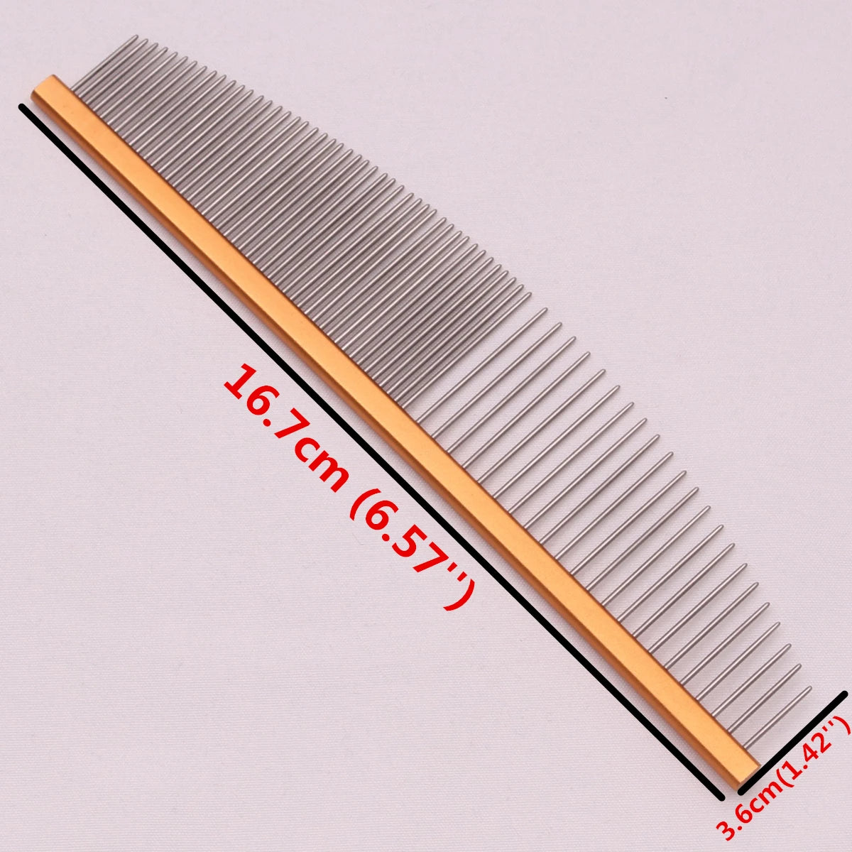 Aluminium Crescent Comb
