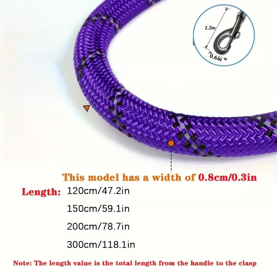Reflective Padded-Handle Lead