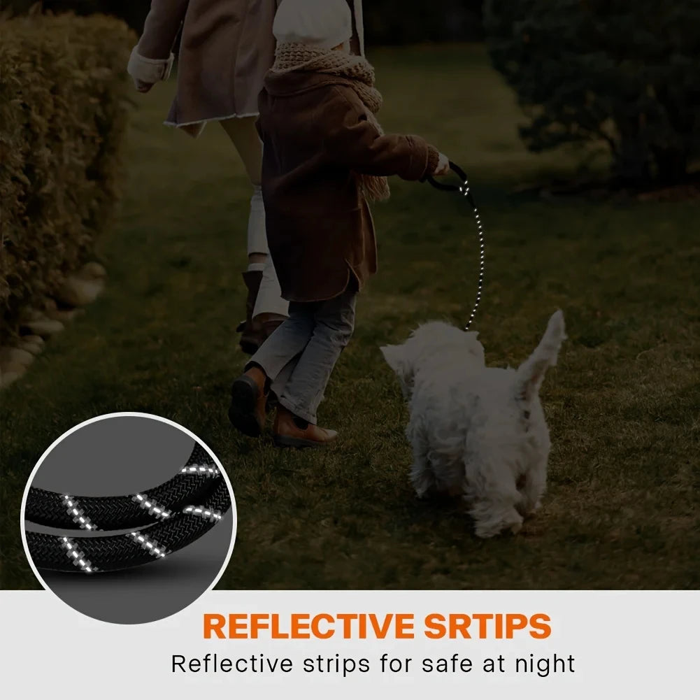 Reflective Padded-Handle Lead