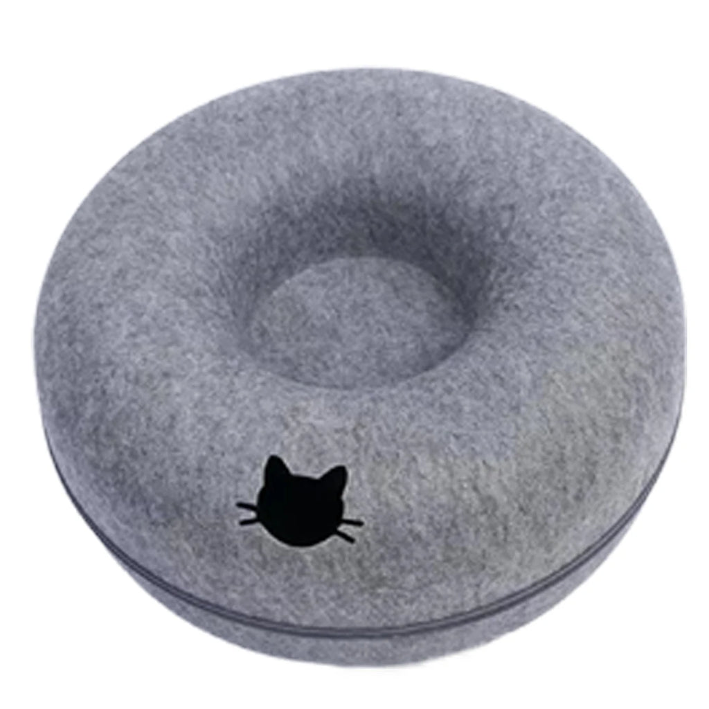 Felt Tunnel Donut Bed