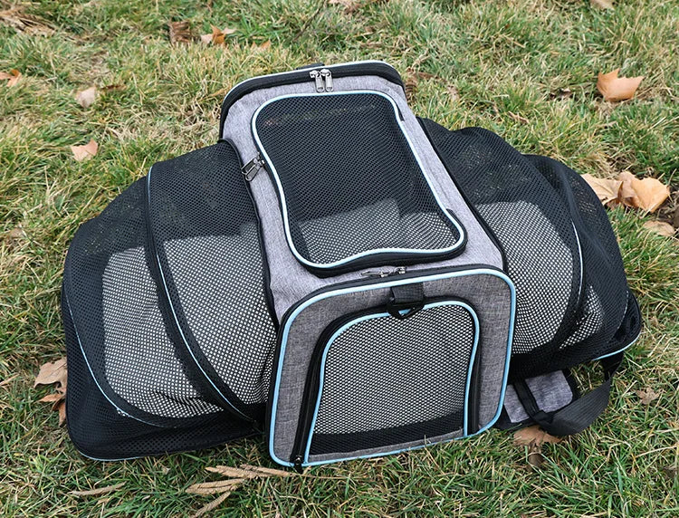 Expandable Mesh Carrier Bag
