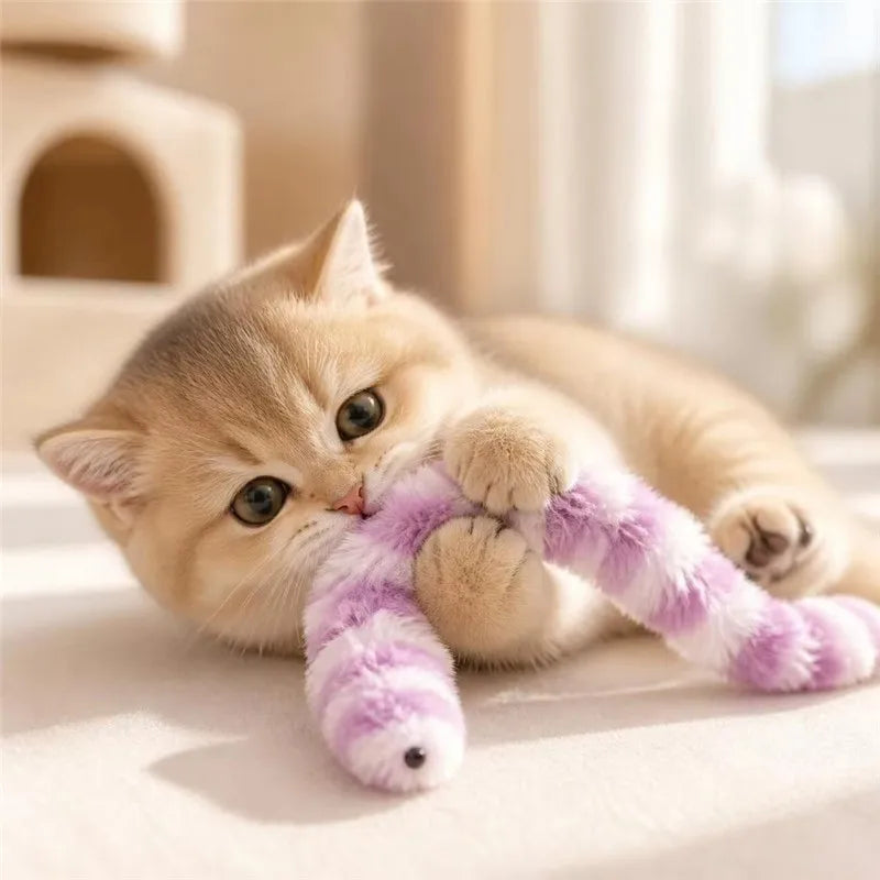 Squeaky Plush Mouse