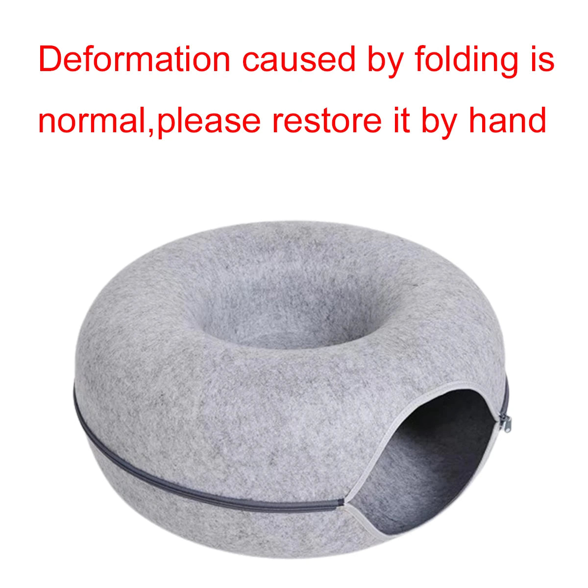 2-in-1 Felt Donut Cave