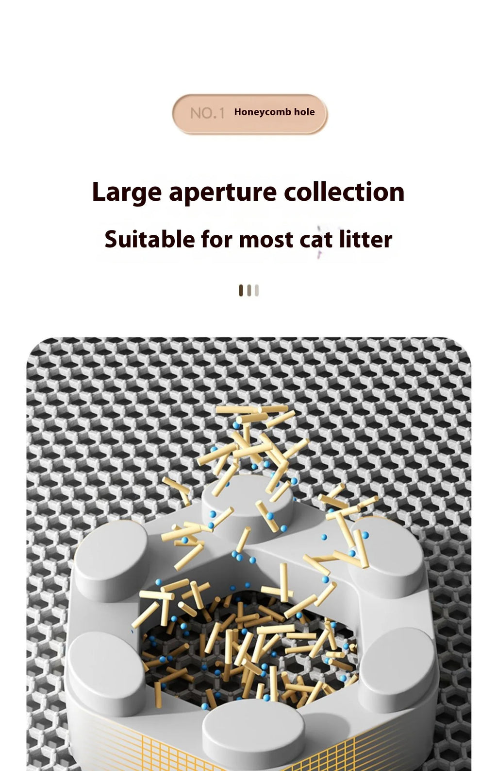 2-Layer Sand-Trapping Litter Mat