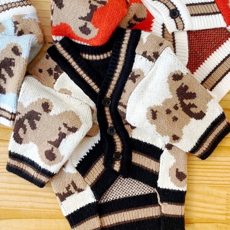 Striped Knit Cardigan