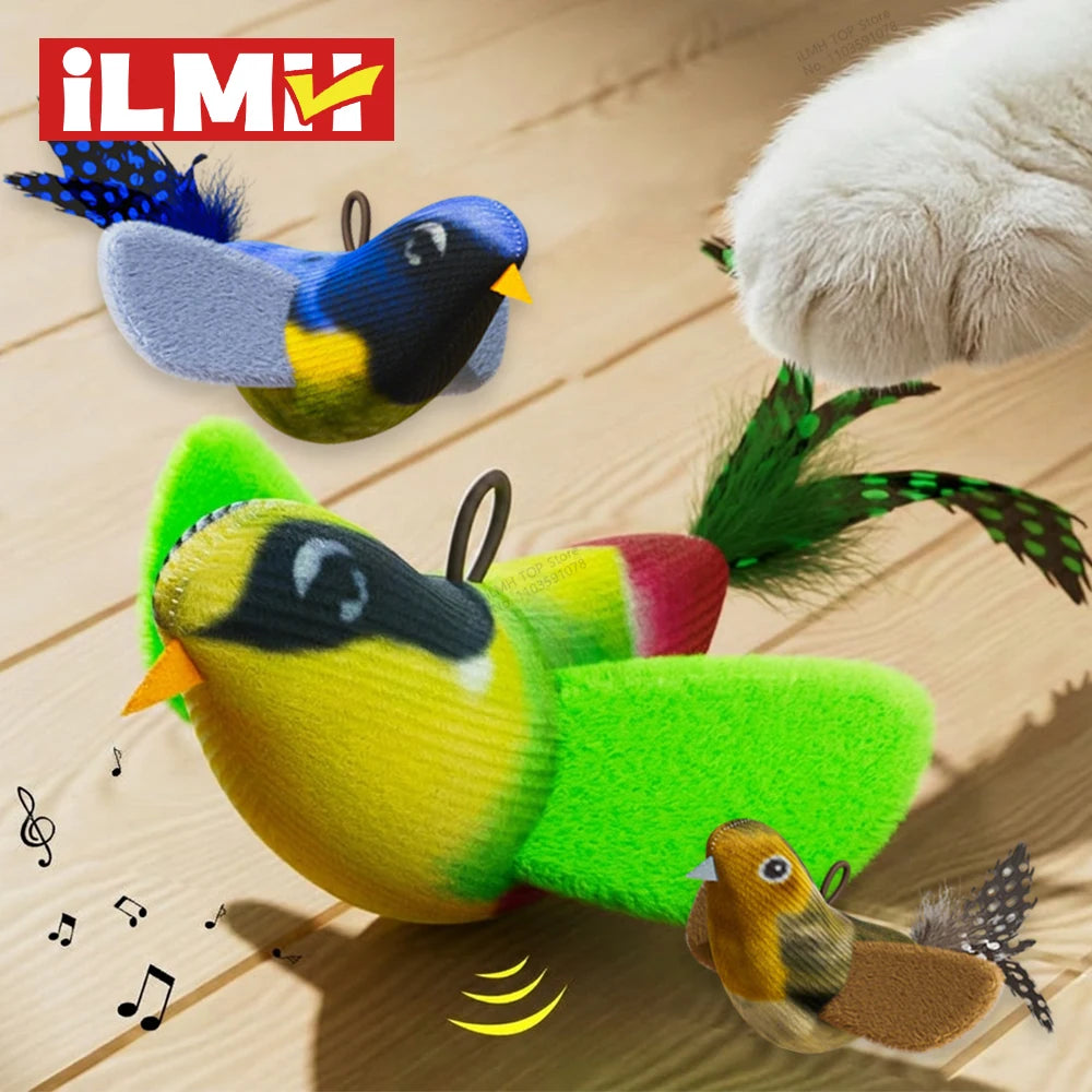 Wall-Hanging Chirping Bird Teaser