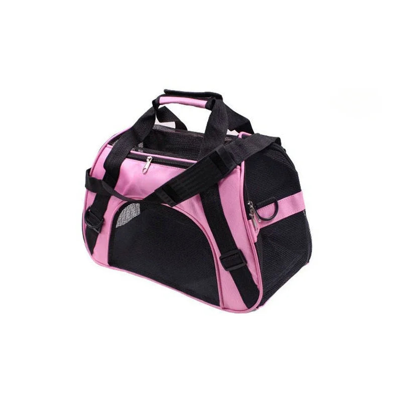Foldable Mesh Cat Carrier