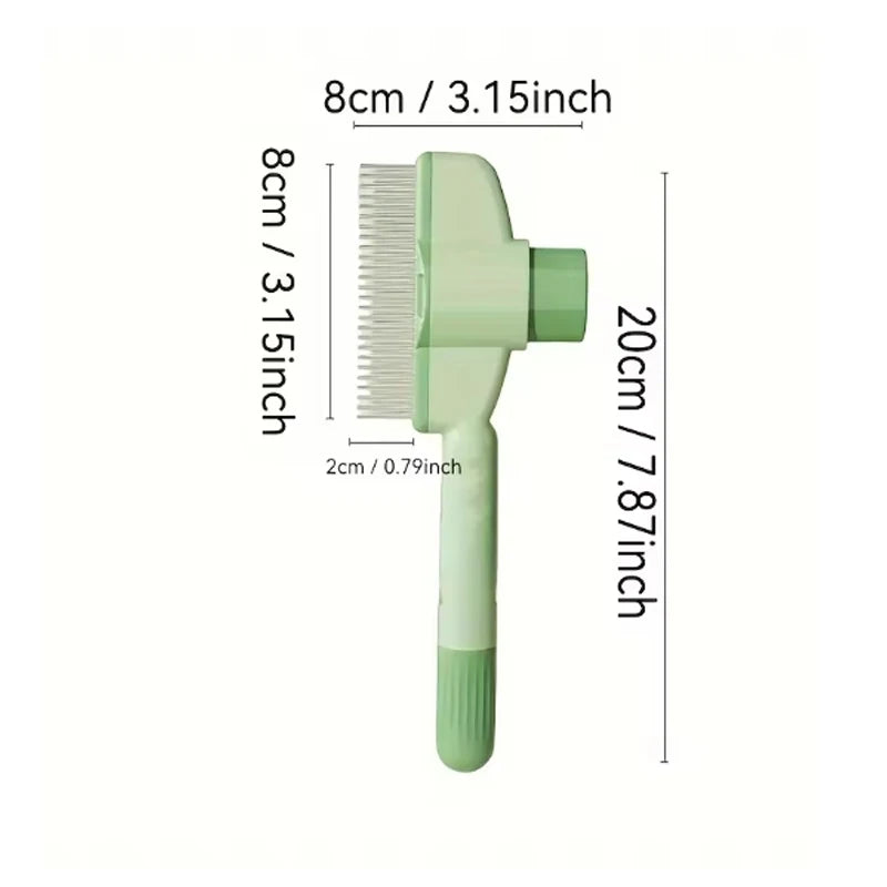 Floating-Teeth Grooming Comb