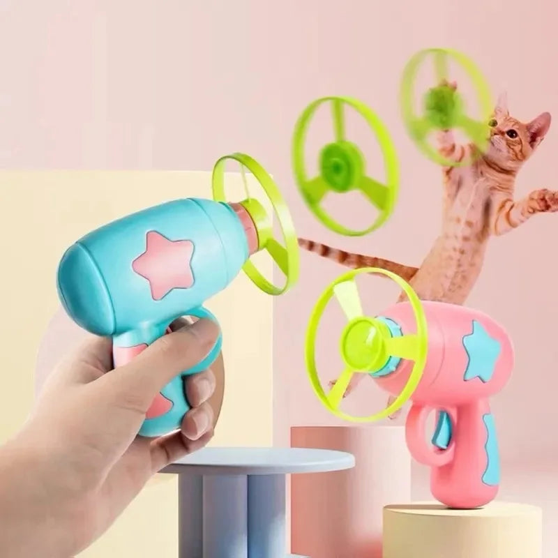 Mini Disc Launcher Cat Toy