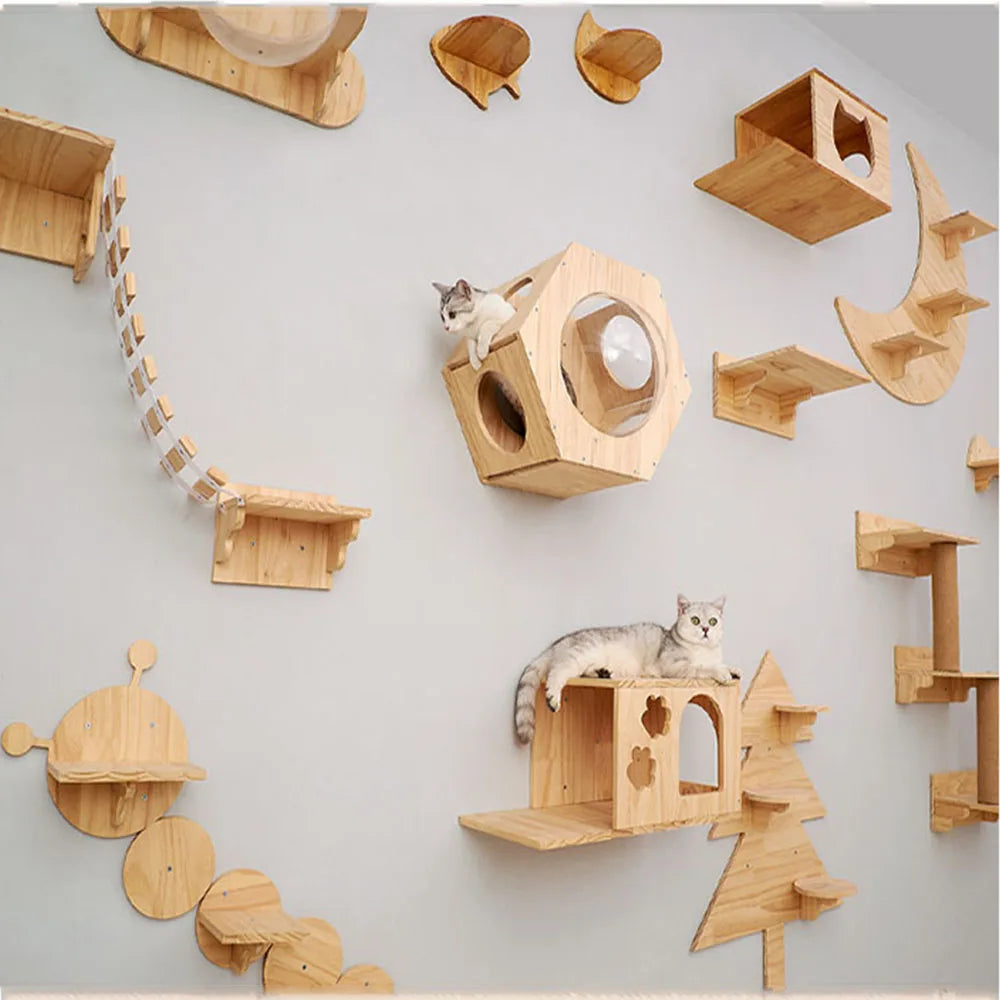 Floating Wall Shelf Perch