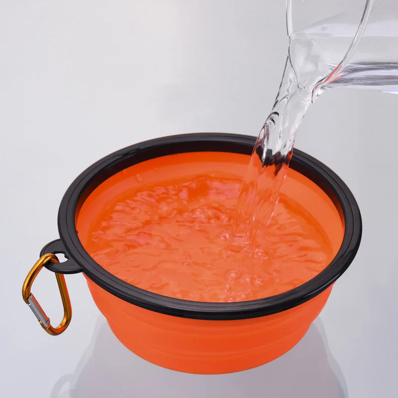 Collapsible Travel Food Bowl